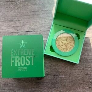 Jeffree Star Extreme Frost Highlighting Powder Cold Hard Cash New Gold Shimmer.